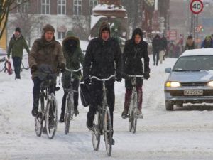 Kerékpárral az úton télen és nyáron